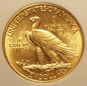 1913 Brilliant Uncirculated $10 INDIAN HEAD GOLD E