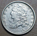 1835 CAPPED BUST Dime SILVER Old US Coin with AU D