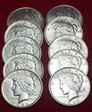 1922 P CHOICE CH GEM BU SILVER PEACE DOLLAR Old US