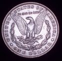 1891 - S AU+/BU SILVER MORGAN DOLLAR - 120 year ol