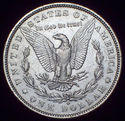 1889 - O  AU+++/BU SILVER MORGAN DOLLAR - KEY DATE