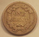 1858 Flying Eagle Cent Penny Nice Detail - Old US 