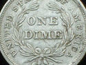 1837 Seated Liberty DIME SILVER Strong AU to UNC D