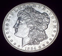 1884-S  SILVER MORGAN DOLLAR Key Date VERY RARE CO