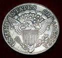 1807 DRAPED BUST SILVER HALF DOLLAR EF XF++ DETAIL