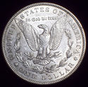 1891 - S BU SILVER MORGAN DOLLAR Cartwheel - 120 y