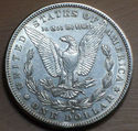 1886 - S Nice AU DETAILS SILVER MORGAN DOLLAR - KE