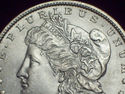 1897 - P CH/GEM BU SILVER MORGAN DOLLAR - VERY LOW