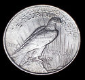 1922 P BU SILVER PEACE DOLLAR - OLD US LIBERTY COI