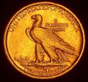 1907  $10 INDIAN HEAD GOLD EAGLE BU 1st Year KEY C