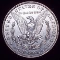 1897 - P  BU SILVER MORGAN DOLLAR - VERY LOW MINTA