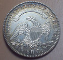 1830 AU DETAILS!!! CAPPED BUST SILVER HALF DOLLAR 