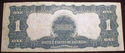 1899 $1 LARGE BILL SILVER CERTIFICATE BLACK EAGLE 