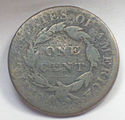 1820 CORONET LARGE CENT Old Antique Authentic Amer