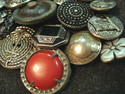 (#365) Lot of 37 Old Silver Tone Metal and Light W