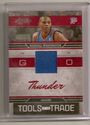 Russell Westbrook  Game Used Jersey Game Card