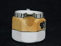 Used Noritake Deco Orange White Black Peach Luster