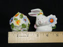 Bunny Rabbit Flower Pot Novelty Glazed Ceramic Sal