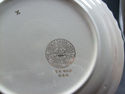 Used French Saxon China Bread Salad Dessert Plate 