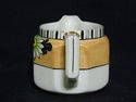 Used Noritake Deco Orange White Black Peach Luster