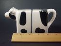 Black White Cow Cows Salt Pepper Shakers Set Go Wi