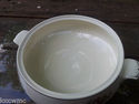 Vintge 1960's Floral Cassarole Dish- No Lid 7 1/2"