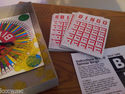 Vintage Bingo Game with Spinner,Cards and Markers