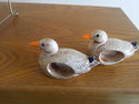 Set of 2 Ceramic Duck Napkin Rings