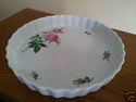 Fine Porcelain 9 5/8 Dish with Fluted Edge Christi