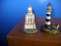  lot of 3 Lighthouse Figurines Lights up!!!!!!!