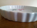 Fine Porcelain 9 5/8 Dish with Fluted Edge Christi