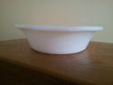 Vintage 1950 Fire King Milk Glass Baking Dish     