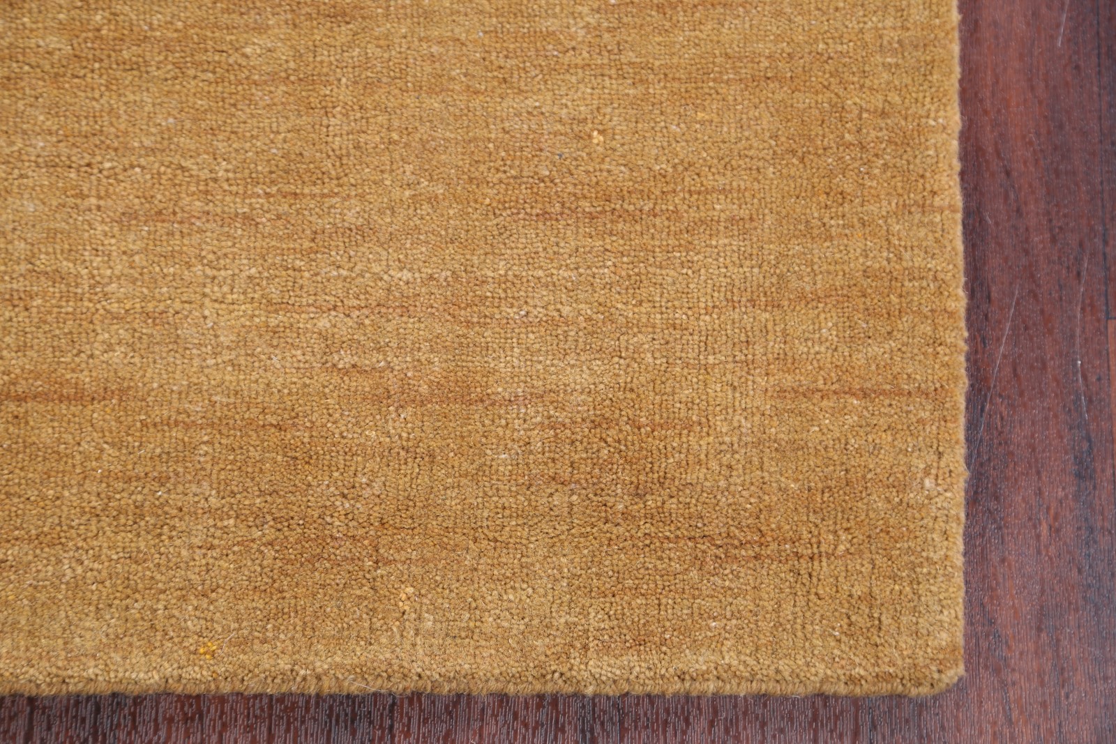 Abstract Gold Color Hand Loom Modern 6x8 Gabbeh Oriental Area Rug Wool