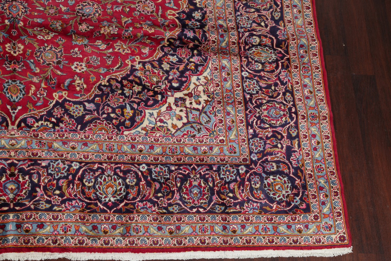 Vintage Traditional Floral living room rugs Hand-made Oriental Area