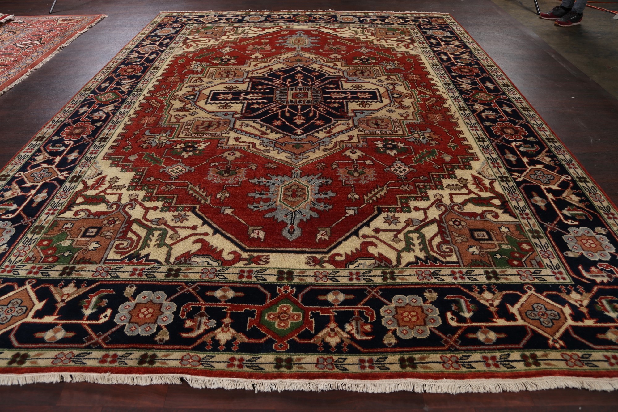 Hand Knotted Wool Rugs 9X12 Images