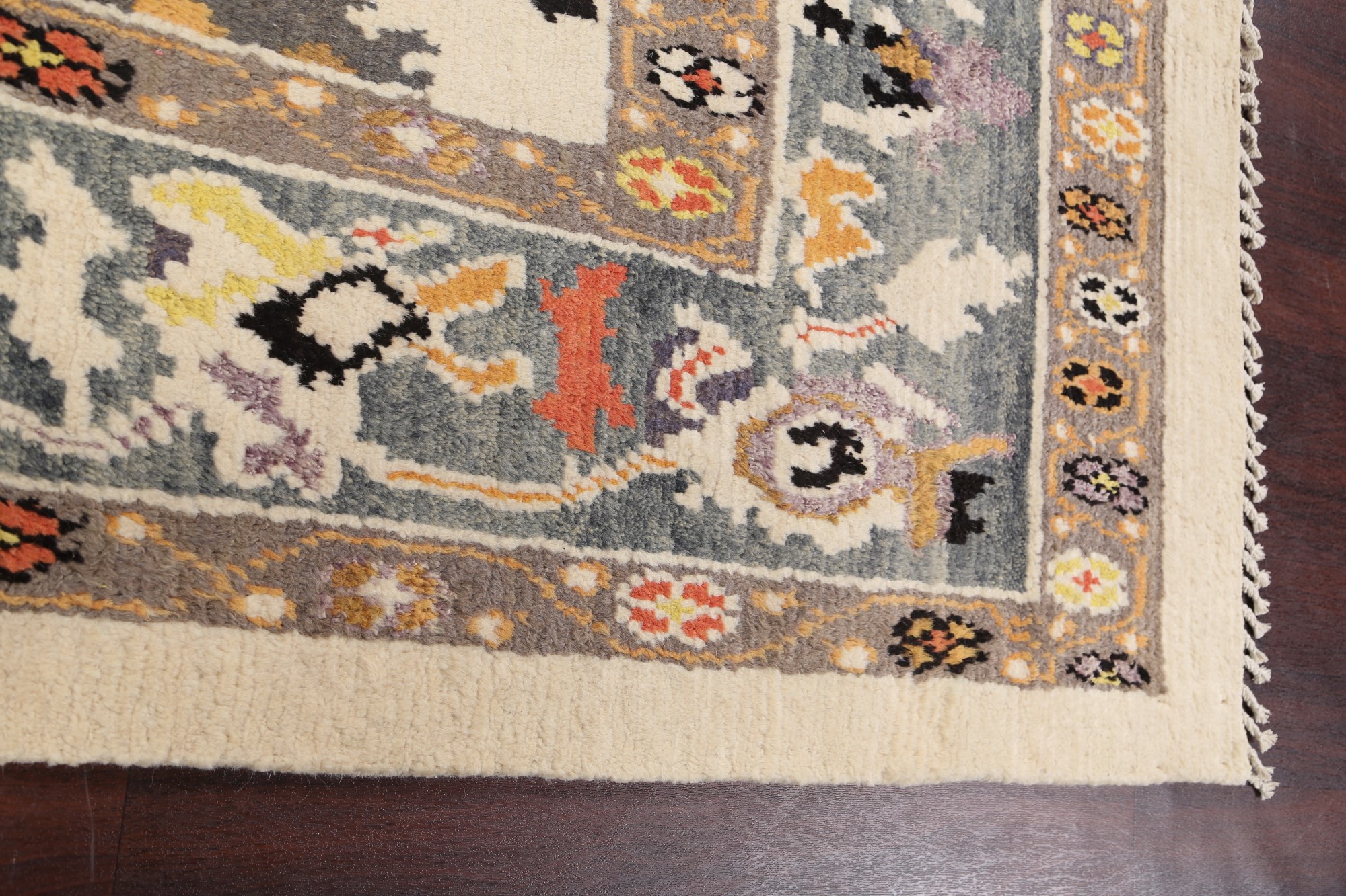 Geometric Ivory Moroccan Berber Oriental Area Rug Hand ...