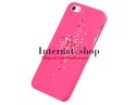 Jeweled Protective Case for iPhone 5 (Pink)