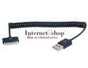 Charging & Data Transmission Spring Cable for iPho