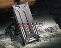 Cut-Outs Metal Protective Case for iPhone 5 (Black