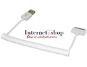 Charging & Data Transmission Spring Cable for iPho