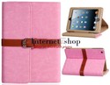 iPad Mini Vintage Style Faux Leather Matte Case