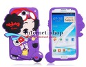 3D Cycling Girl Silicone Protective Case for Samsu