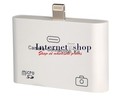 Card Reader for iPad 4, iPad Mini (White) 