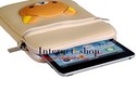 3D Bear Design Sleeve Case for iPad mini (Yellow) 