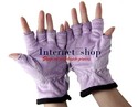 USB Multi-function Fingerless Gloves with Cat Prin