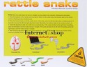 High Simulation USB Remote Control Rattlesnake (Bl