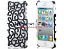 Stencil Artistic Flower Protective Case for iPhone