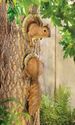 Woodland Squirrel Tree Decor 