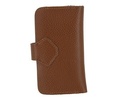 Universal Left-Right Cowskin Leather Case Cover fo