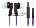 BYZ-S500 Flat Cable 3.5 mm In-Ear Earphone with Mi